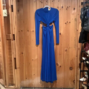 FARM RIO cut out twist maxi dress